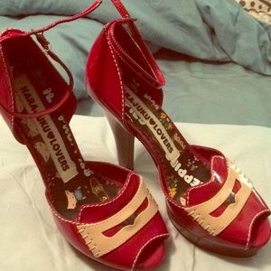 Red heels harajuku lovers